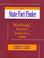 Cover of: Cq's State Fact Finder 1998