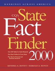Cover of: Cq's State Fact Finder 2000: Rankings Across America (Cq's State Fact Finder)