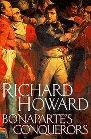 Cover of: Bonaparte's Conquerors by Richard Howard