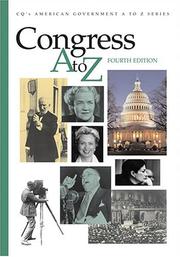 Cover of: Congress A to Z (Congress a to Z)