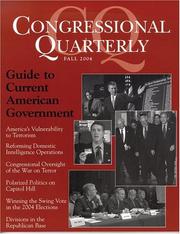 Cover of: CQ Guide to Current American Government | CQ Press