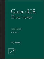 Cover of: Guide to U.S. Elections by CQ Press