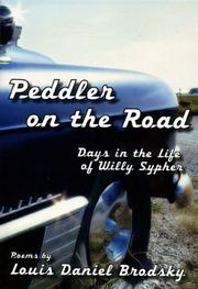 Cover of: Peddler on the road by Louis Daniel Brodsky