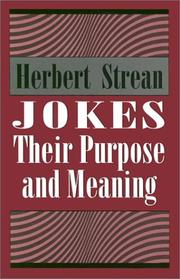 Cover of: Jokes by Herbert S. Strean
