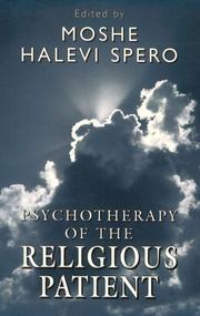 Cover of: Psychotherapy of the religious patient