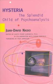 Cover of: Hysteria by Juan-David Nasio, Juan-David Nasio