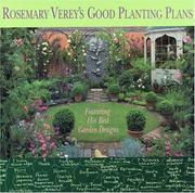Cover of: Rosemary Verey's good planting plans