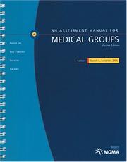 Cover of: An assessment manual for medical groups