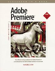 Cover of: Adobe Premiere.