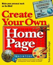 Cover of: Create your own home page