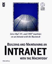 Cover of: Building and maintaining an Intranet with the Macintosh