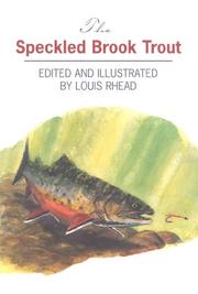 Cover of: The Speckled Brook Trout