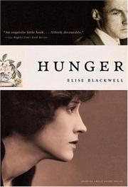 Cover of: Hunger by Elise Blackwell