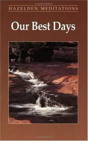 Cover of: Our Best Days : Daily Meditations
