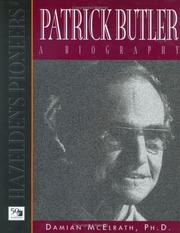 Cover of: Patrick Butler: a biography