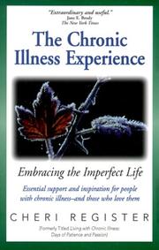 Cover of: The Chronic Illness Experience by Cheri Register