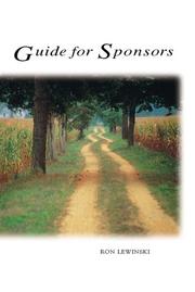 Cover of: Guide for sponsors by Ron Lewinski, Ron Lewinski