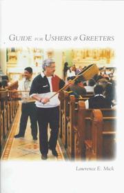 Cover of: Guide for ushers & greeters