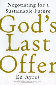 Cover of: God's last offer by Ed Ayres