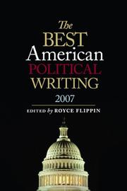 Cover of: Best American Political Writing 2007 (Best American Political Writing)