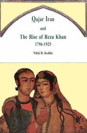 Cover of: Qajar Iran and the Rise of Reza Khan 1796-1925