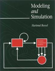Cover of: Modeling and simulation by Hartmut Bossel