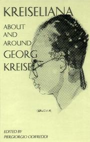Cover of: Kreiseliana: about and around Georg Kreisel