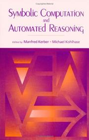 Cover of: Symbolic Computation and Automated Reasoning : The Calculemus-2000 Symposium