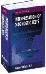 Cover of: Interpretation of diagnostic tests