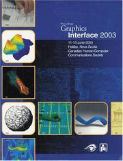 Cover of: Graphics Interface Proceedings 2003 (Graphics Interface Proceedings)
