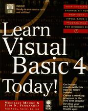 Cover of: Learn Visual Basic 4 today!