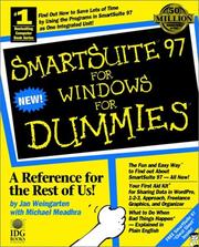 SmartSuite 97 for Windows for dummies by Jan Weingarten