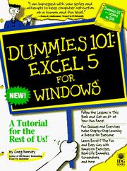 Cover of: Dummies 101. by Greg Harvey