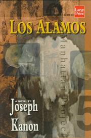 Cover of: Los Alamos by Joseph Kanon