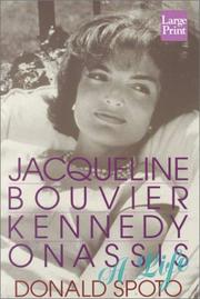 Cover of: Jacqueline Bouvier Kennedy Onassis by Donald Spoto