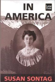 Cover of: In America by Susan Sontag