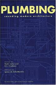 Cover of: Plumbing: Sounding Modern Architecture