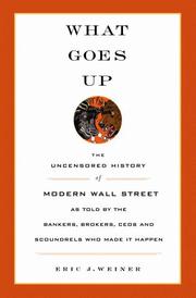 Cover of: What Goes Up by Eric J. Weiner