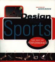 Cover of: Design for Sports: The Cult of Performance
