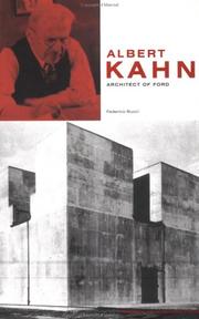 Cover of: Albert Kahn: Architect of Ford