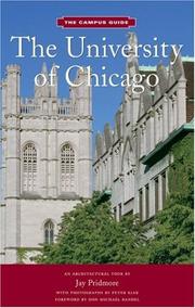 Cover of: The University of Chicago: an architectural tour
