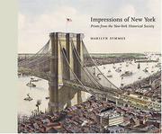 Cover of: Impressions of New York: Prints from the New-York Historical Society