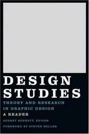 Cover of: Design Studies by 