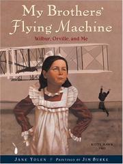 Cover of: My Brothers' Flying Machine by Jane Yolen