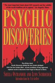 Cover of: Psychic discoveries