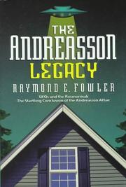 Cover of: Andreasson legacy | Raymond E. Fowler