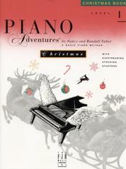 Cover of: Piano Adventures Christmas Book, Level 1 by Nancy & Randall Faber