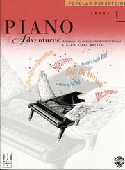 Cover of: Piano Adventures Popular Repertoire, Level 1