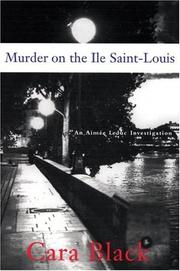Cover of: Murder on the Ile Saint-Louis (Aimee Leduc Investigation)