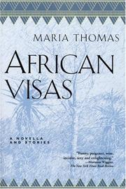 Cover of: African Visas by Maria Thomas